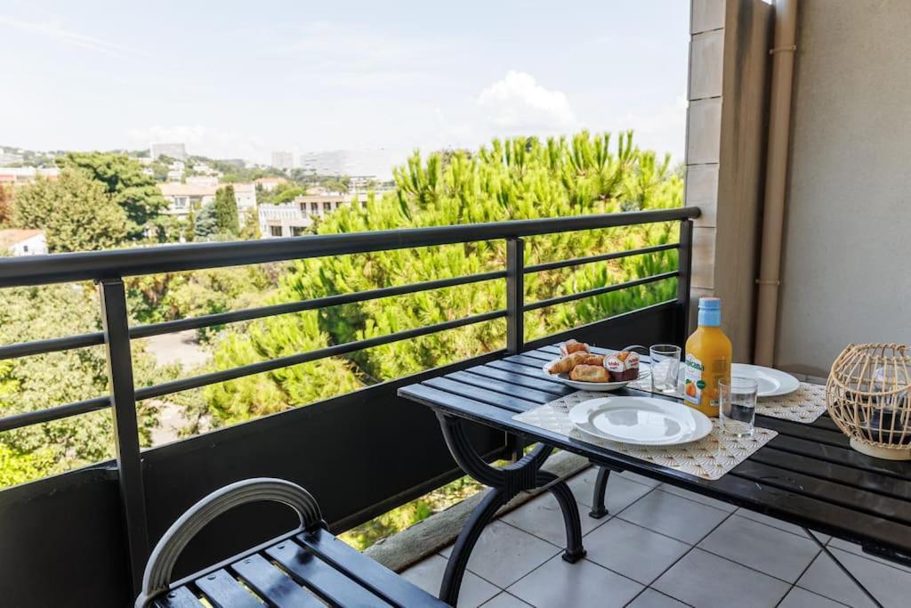 T2 Plage Prado-David, Parc Borely, Parking Privee Marseille Exterior photo
